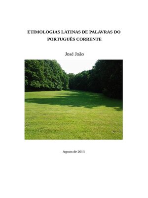 cover image of Etimologias latinas de palavras do portugues corrente